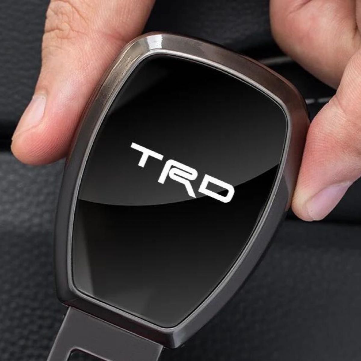 2個セット TRD トヨタ GR 3Dクリスタルエンブレム 14mm 鍵穴マーク 鍵穴隠し キーレス TOYOTA n