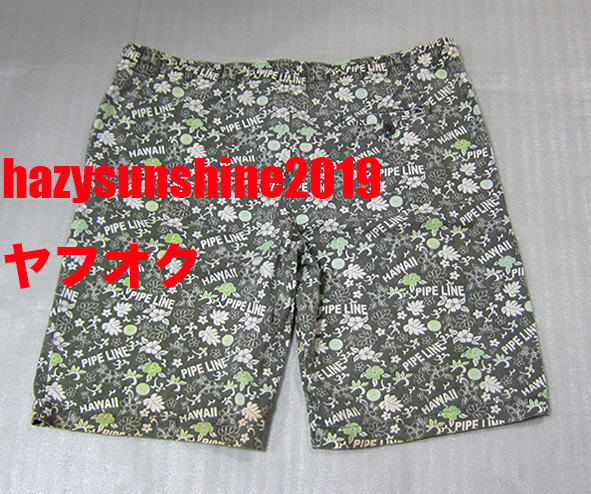 ハワイ HAWAII ハーフパンツ HALF PANTS パイプライン PIPELINE ハイビスカス SIZE サイズ XL X-LARGE_画像4