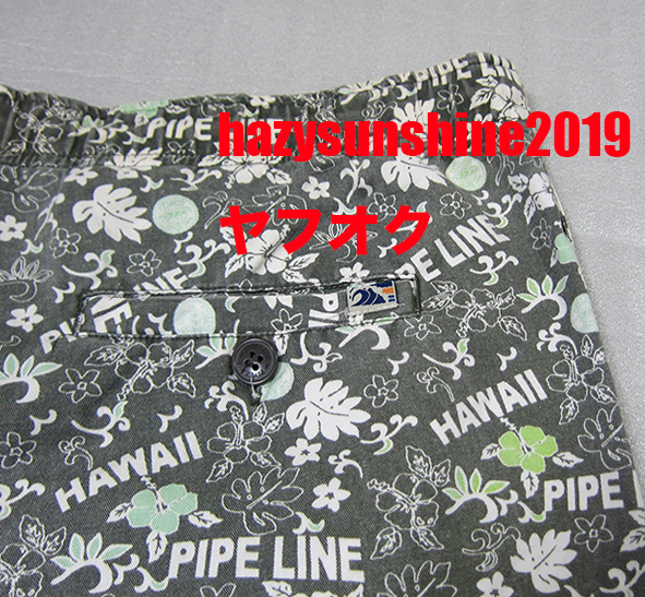 ハワイ HAWAII ハーフパンツ HALF PANTS パイプライン PIPELINE ハイビスカス SIZE サイズ XL X-LARGE_画像5