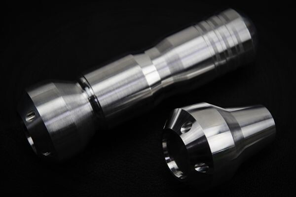 * aluminium shaving (formation process during milling) Trail team FJ Cruiser shift knob AT car TOYOTA Toyota USDM Y1379