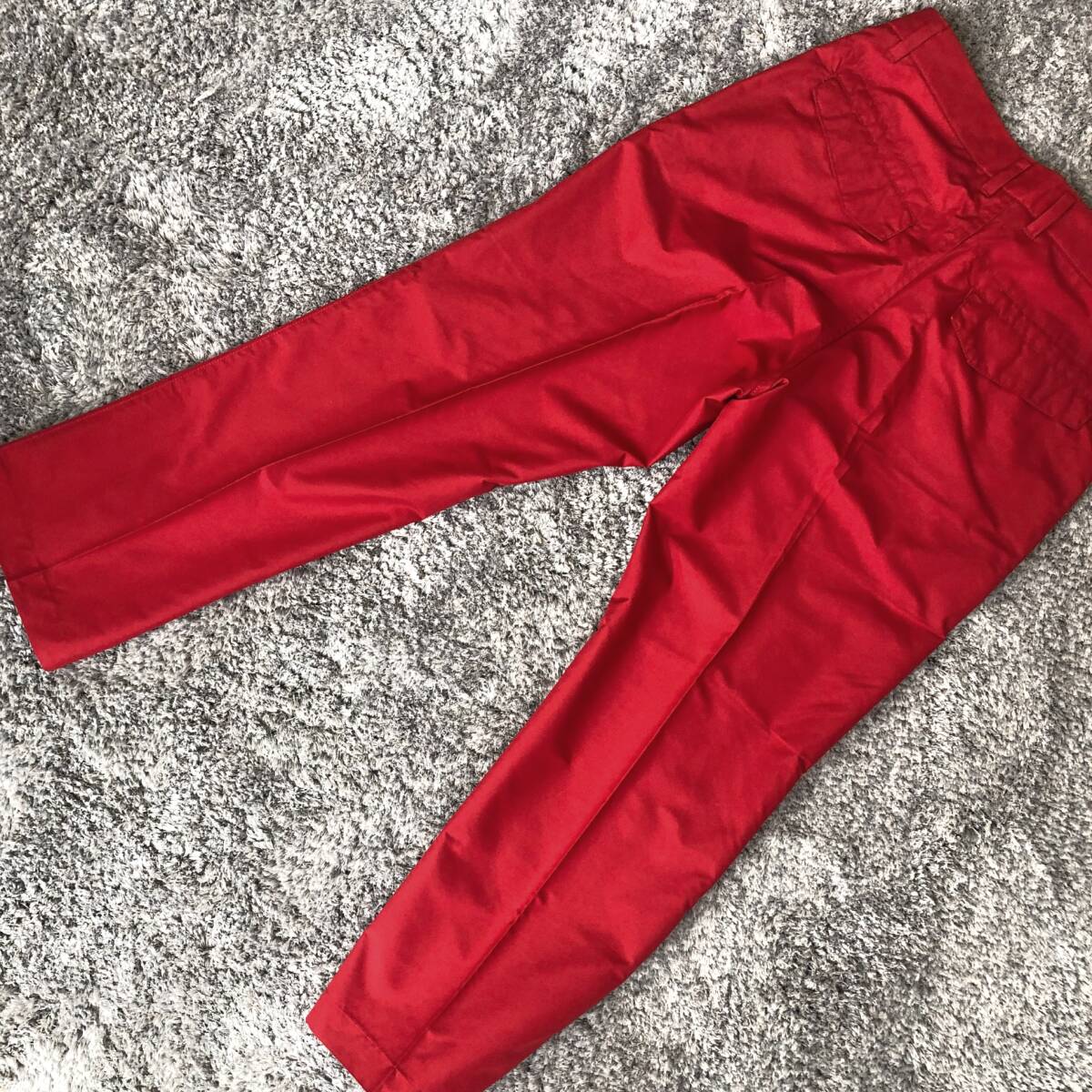 送料無料【美品】ゴルフ メンズ パンツ 【 クロス 】薄手 W28 CROSS SPORTS WEAR Cross Andre Pants レッド 赤 スウェーデンの画像4