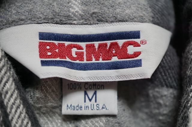 ★ヴィンテージ BIG MAC ヘビーネルシャツ MADE IN USA_画像3