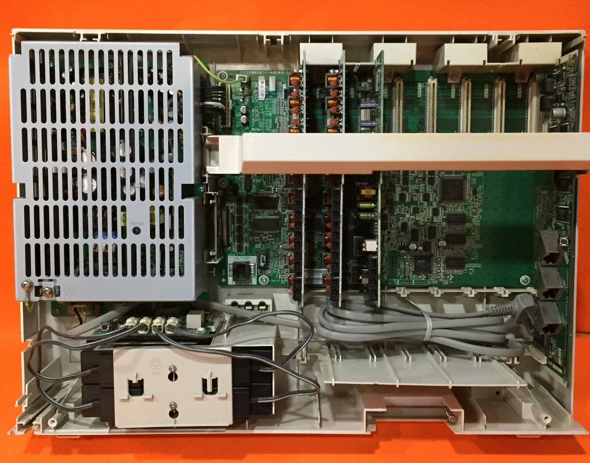 NTT ビジネスフォン NXM-ME-(1) 主装置+NXSM-4BRU-(1)+NXSM-SLU-(1)+NXSM-SU-(1)×2枚 ユニット付きの画像5