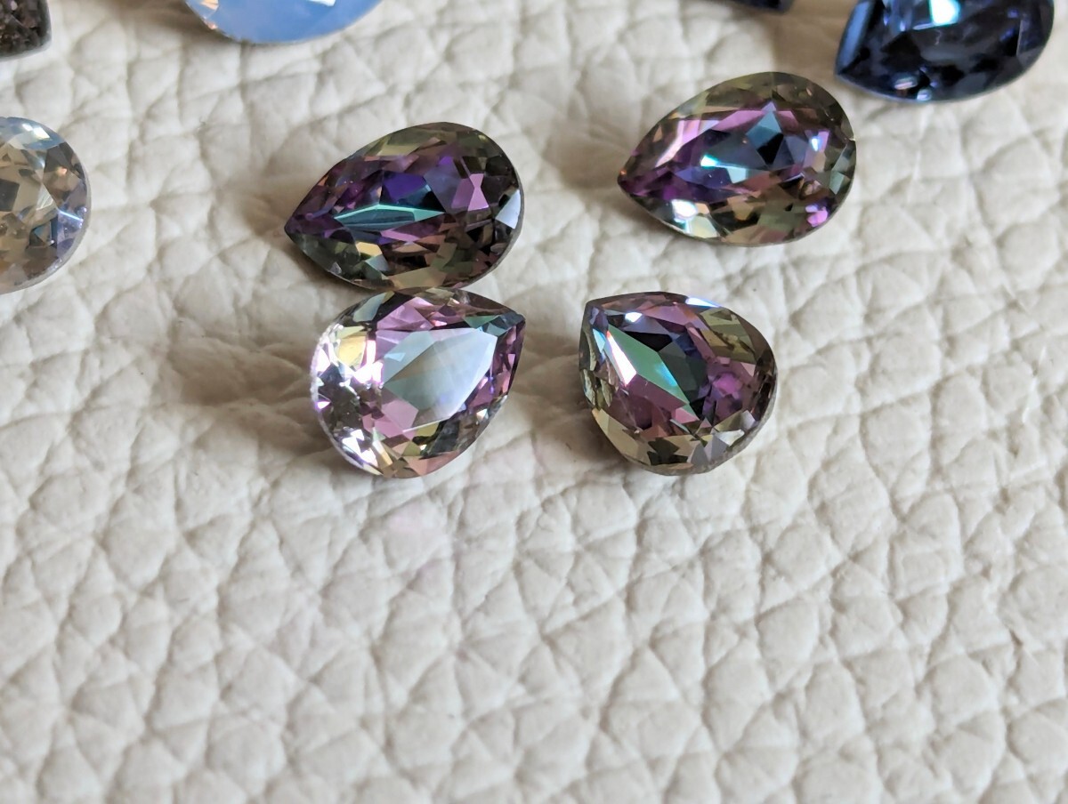 【A0585】SWAROVSKI #4320/8×6mm スワロフスキー まとめて ハンドメイド 手芸 アクセサリー デコ レジン_画像4