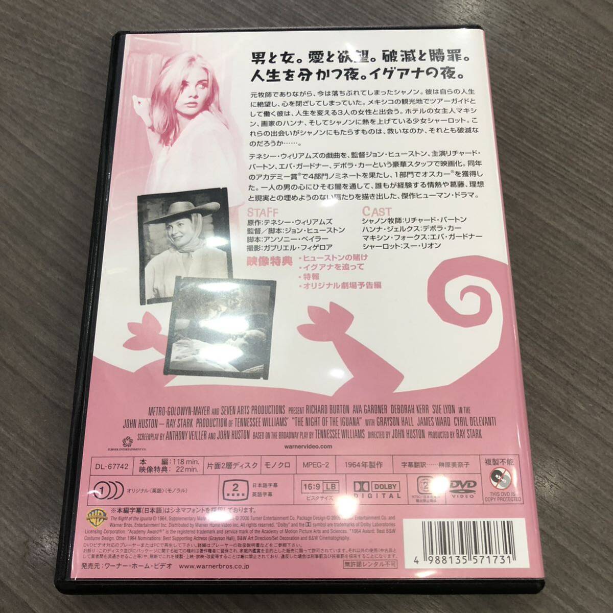 1円～DVD イグアナの夜