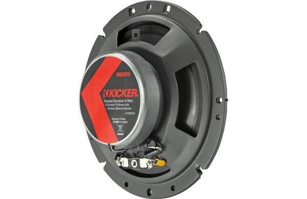 正規輸入品 KICKER キッカー 16.5cm 2way コアキシャル 同軸 スピーカー KSC6704 （2本1組）_画像6