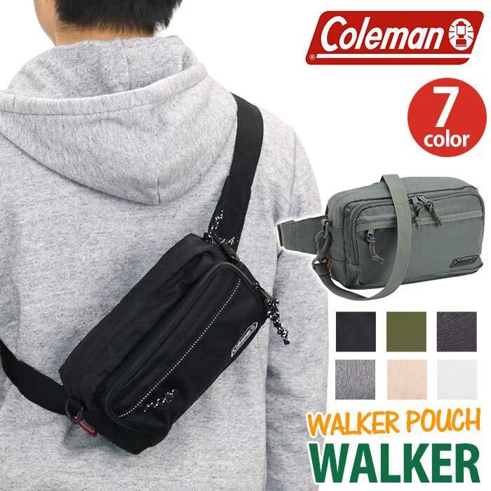 ウエストポーチ Coleman コールマン ウォーカー WALKER POUCH ウォーキングポーチ メンズ レディース 男女兼用 正規品_画像1