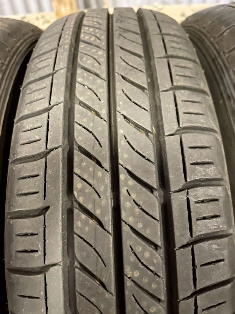 155/65R14 4本 19年製 ダンロップ エナセーブEC300 バリ山 の画像4