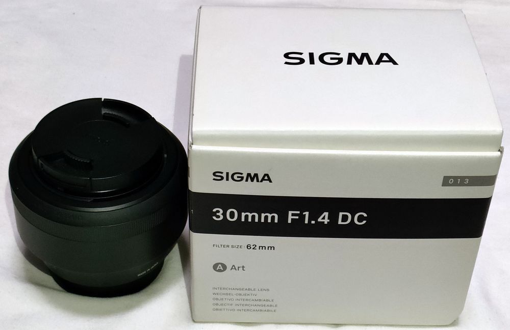 SIGMA 30mm F1.4 DC Art Canon EF シグマ 単焦点レンズ キヤノンEFマウントの画像1