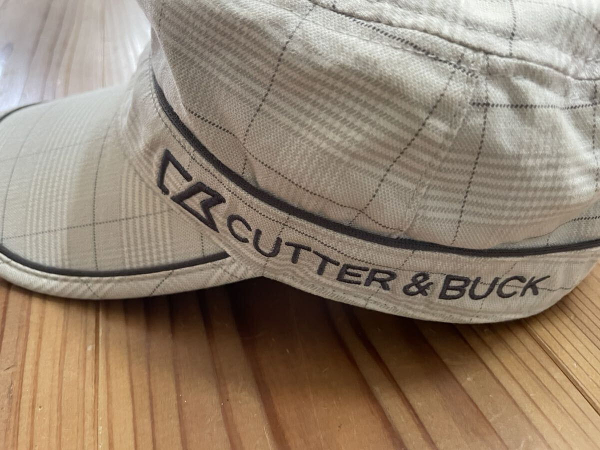 送料込み！CUTTER&BUCK チェック ワークキャップ カッターアンドバック GOLF ゴルフウェア 帽子 ゴルフキャップ CAP
