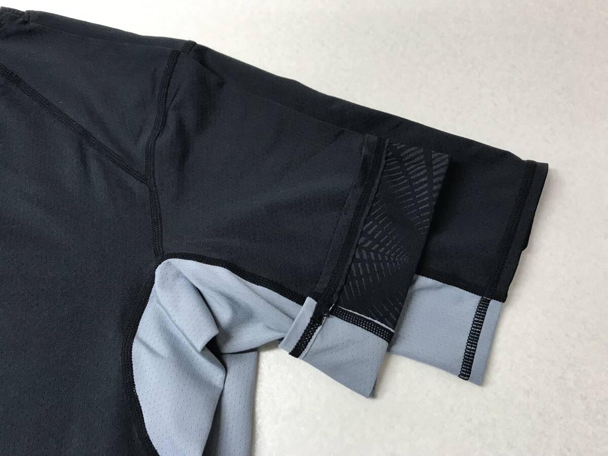 UNDER ARMOUR アンダーアーマー トップス 半袖スポーツTシャツ メンズ XLサイズ ブラック×グレー [ST-0713]の画像10