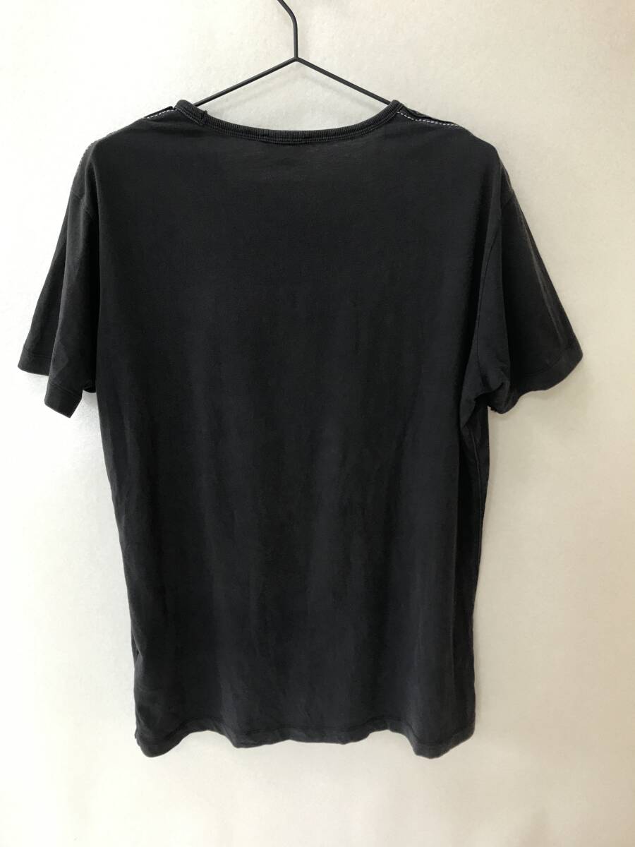 DIESEL ディーゼル トップス 半袖Tシャツ メンズ XLサイズ ブラック[ST-0885]_画像2