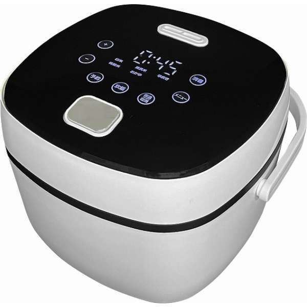 極上品☆マイコン炊飯器 3合炊き BKR-30 消音モード 新生活 キッチン家電 シンプル デジタル表示 未使用 送料無料の画像1