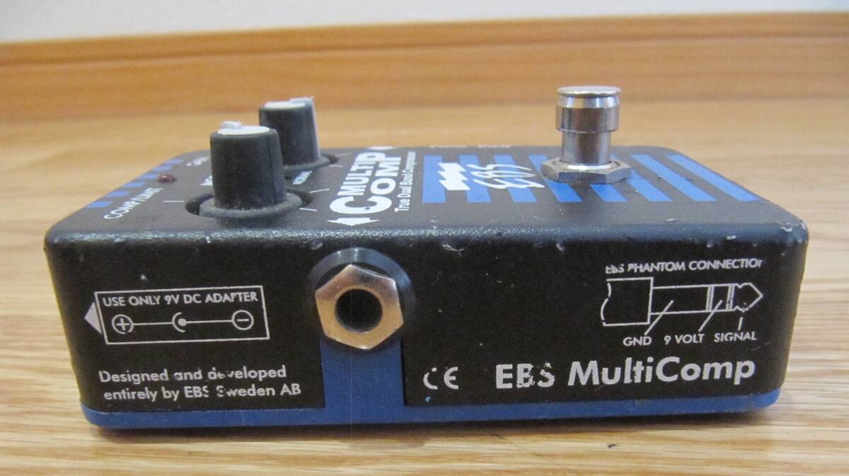 エフェクター EBS MULTI COMP マルチコンプ True Dual Band Compressor ジャンクの画像6