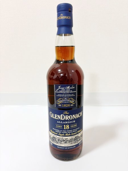 【送料無料】未開栓The GLENDRONACH グレンドロナック 18年 アラダイス ウイスキー 700ml 46% 箱付