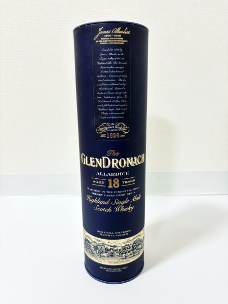 【送料無料】未開栓The GLENDRONACH グレンドロナック 18年 アラダイス ウイスキー 700ml 46% 箱付