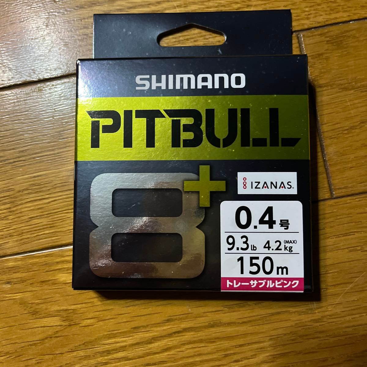 シマノ SHIMANO PITBULL PEライン ブラックバス 0.4     トレーサブルピンク