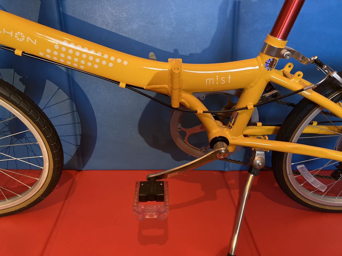 折りたたみ自転車 ミニベロ ダホン　ミスト_画像3