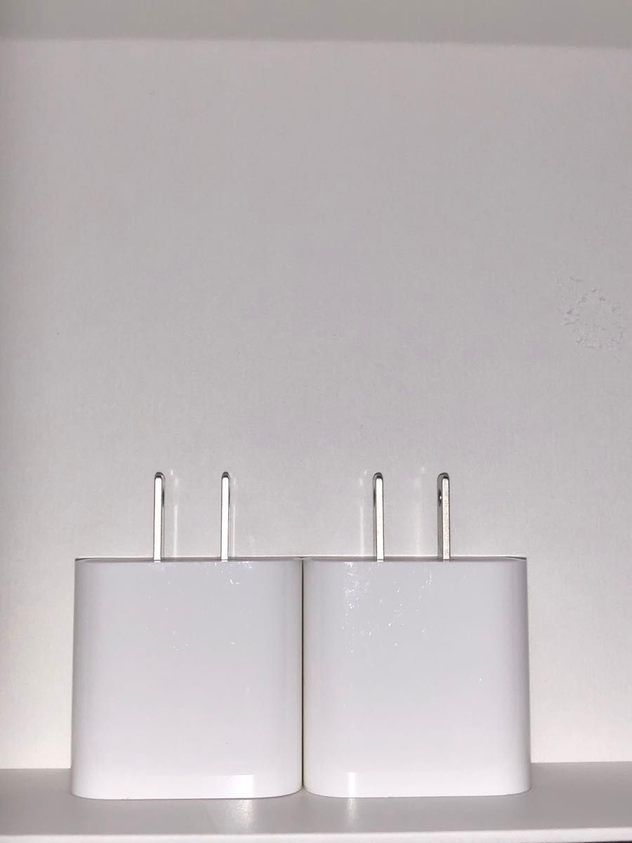 Apple 20W USB-C 電源アダプタ(iPhone iPad) 2個