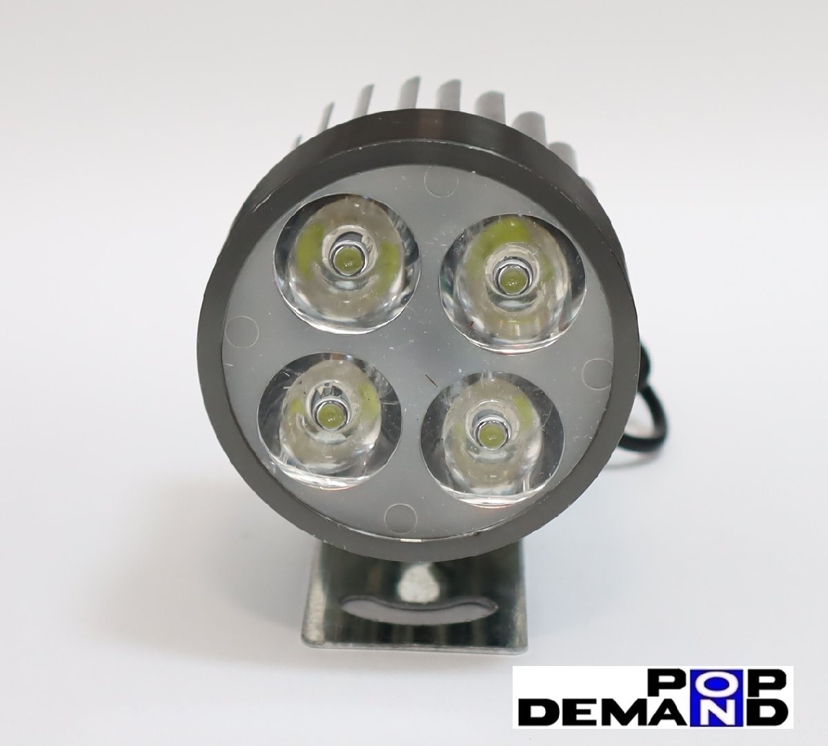 ◇送料220円◇汎用 灰 4連 LED フォグランプ 車外灯 RM80LW RM85L SX125R TF125 TS125R ジェベル125_画像2