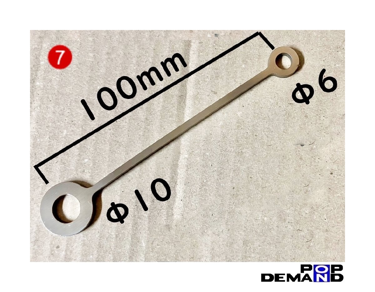 汎用(7) マスターシリンダー リザーブ タンクステー 100mm ステンレス アドレスV125S ベーシック アドレスV125S リミテッド_画像1