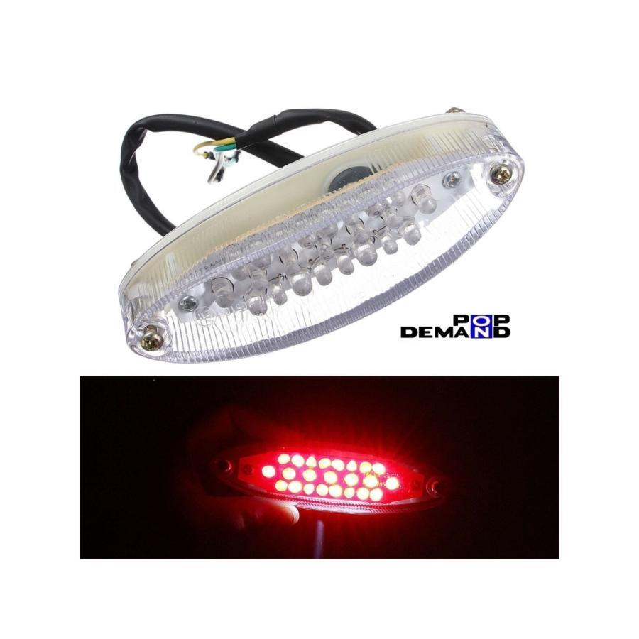 ◇送料220円◇訳有り 汎用 クリア LED テールランプ E11 12V 防水 GSR125EX アヴェニス125 アドレス110 アドレス125_画像1