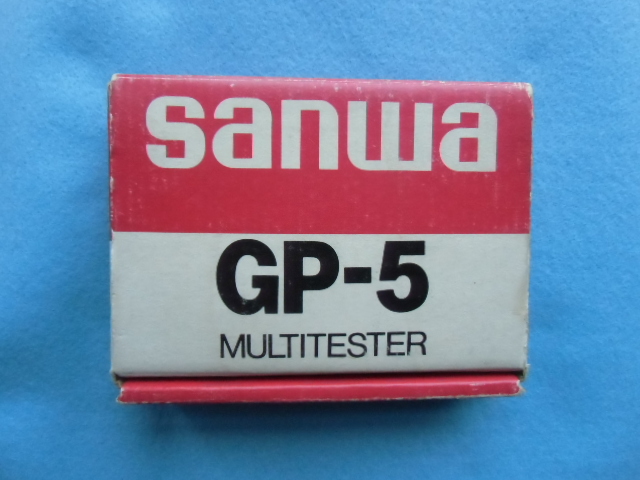 サンワ アナログ マルチテスター GP-5 (SANWA MULTITESTER)_画像1