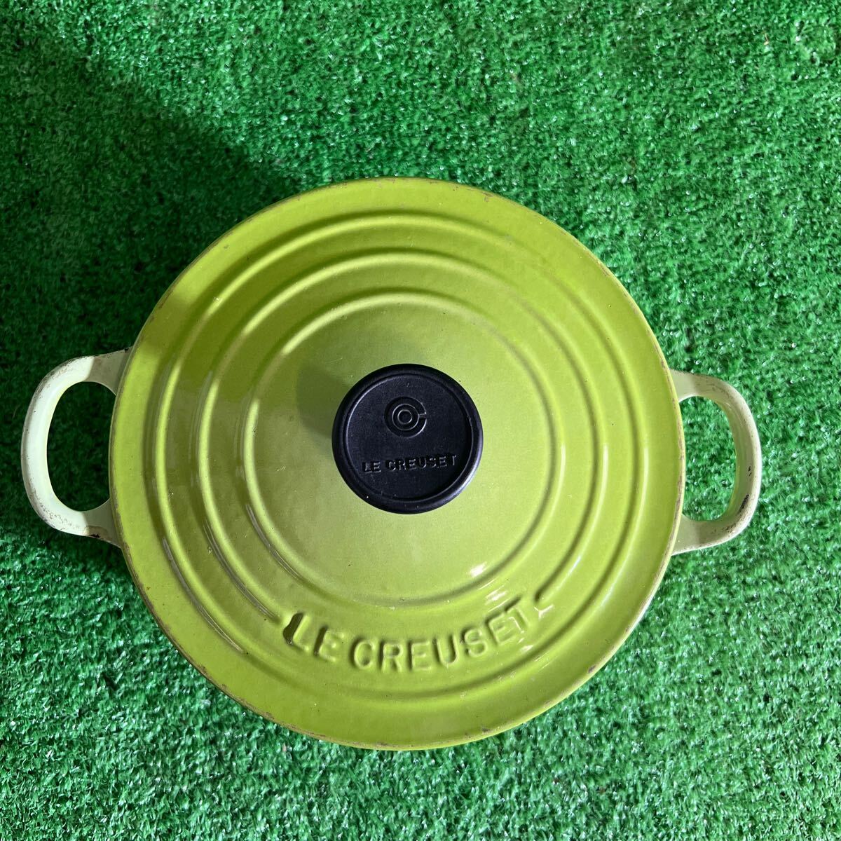 LE CREUSET/ルクルーゼ 両手鍋 ホーロー鍋 18cmの画像1