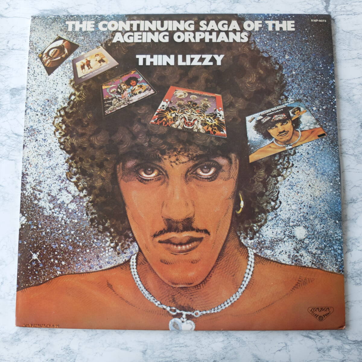 （pa-261）【LP レコード】THIN LIZZY / THE CONTINUING SAGA OF THE AGEING ORPHANS_画像1