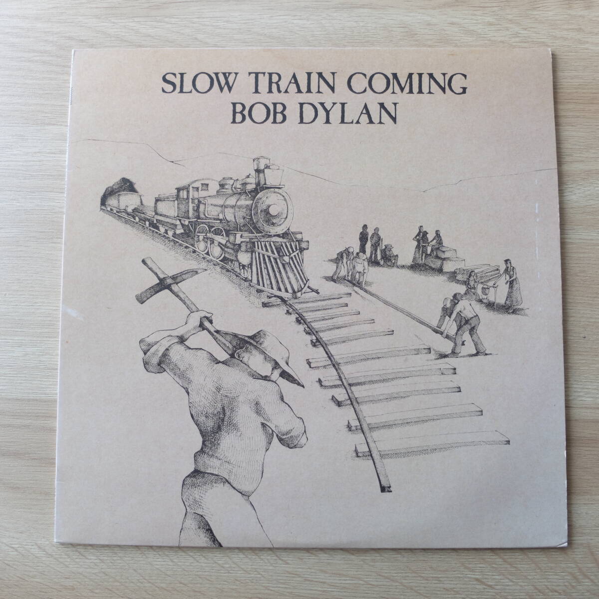 （pa-302）【LP レコード】BOB DYLAN / SLOW TRAIN COMING ボブ・ディラン_画像1