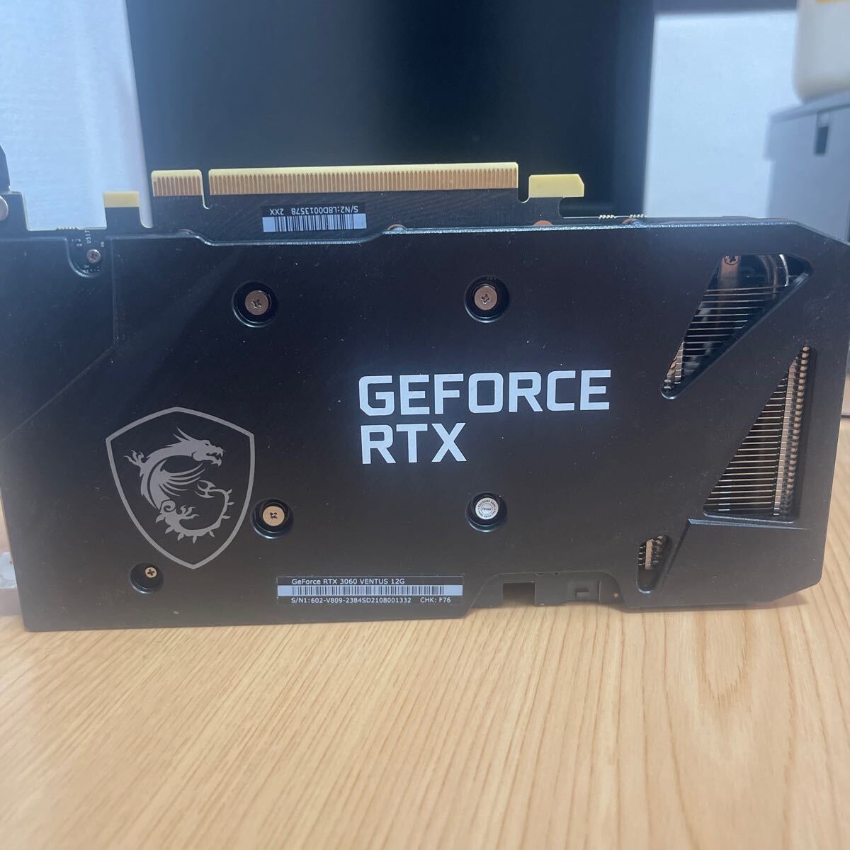 GeForce RTX 3060 VENTUS 12Gの画像2