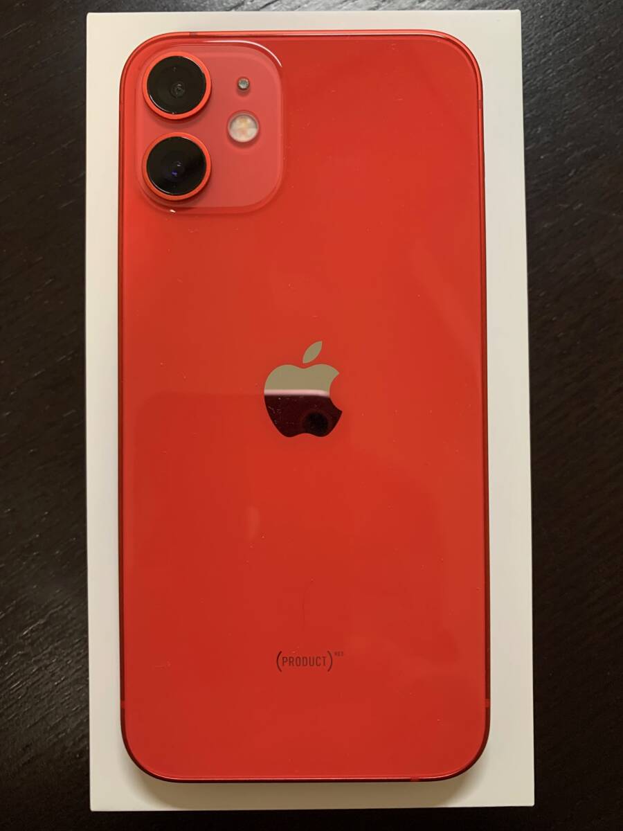 iPhone 12 mini 128GB （PRODUCT）RED SIMフリーの画像5