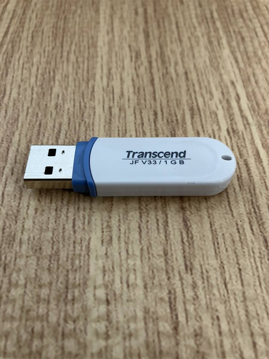 ■100円～■Transcend トランセンド USBフラッシュメモリー JFV33 1GB■の画像3