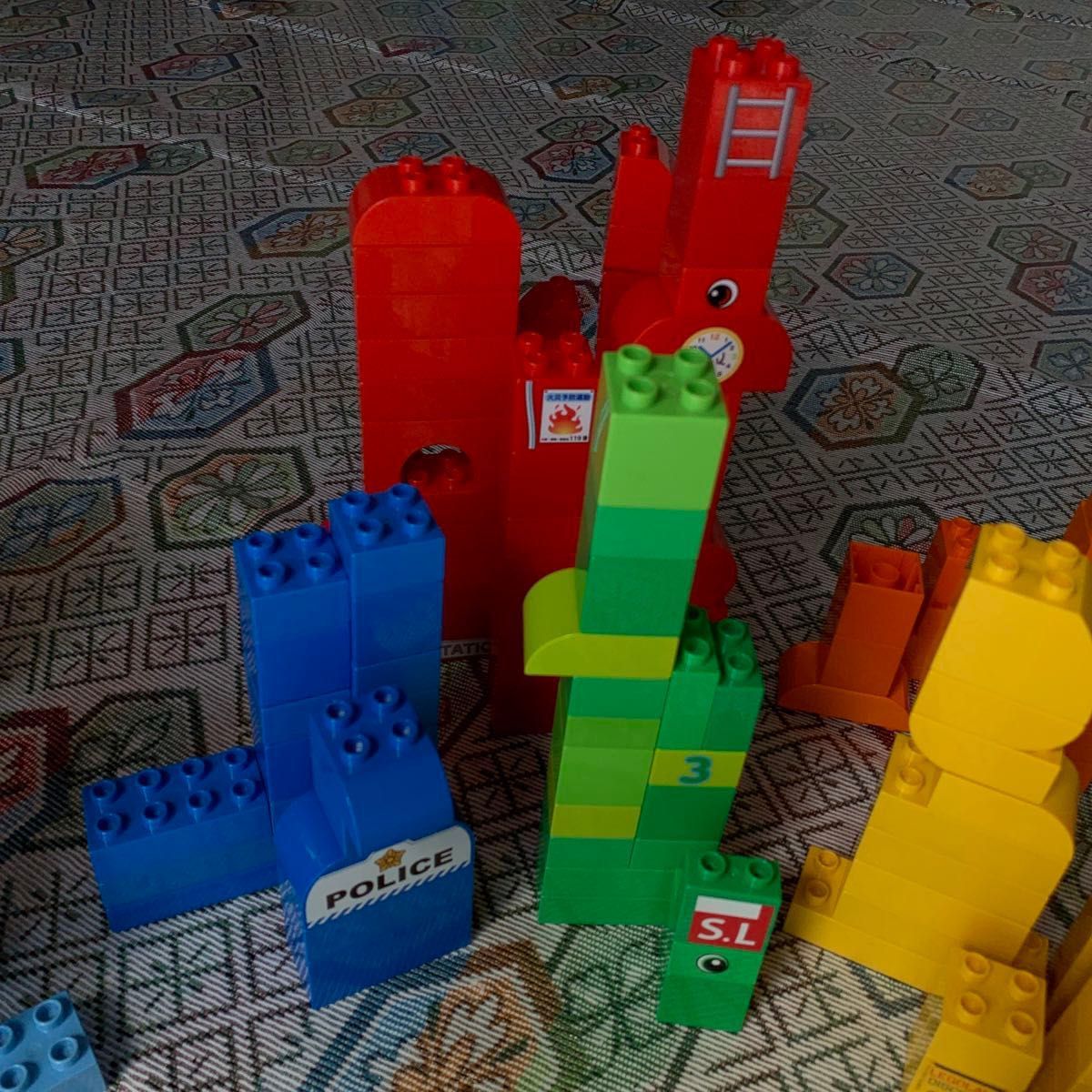 LEGO まとめ売り レゴ　大量 ブロック 大きめ 互換 アンパンマン