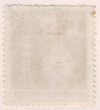【未使用】1934(昭和9年) 第15回赤十字国際会議記念 6銭 NG 左上1点シミの画像2