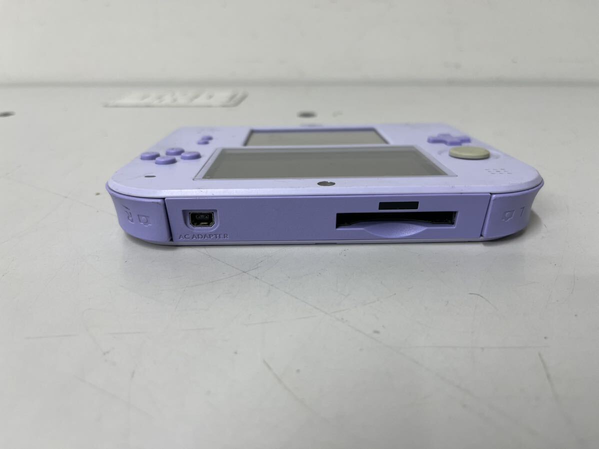 任天堂 Nintendo ニンテンドー2DS ラベンダー　初期化済み_画像4