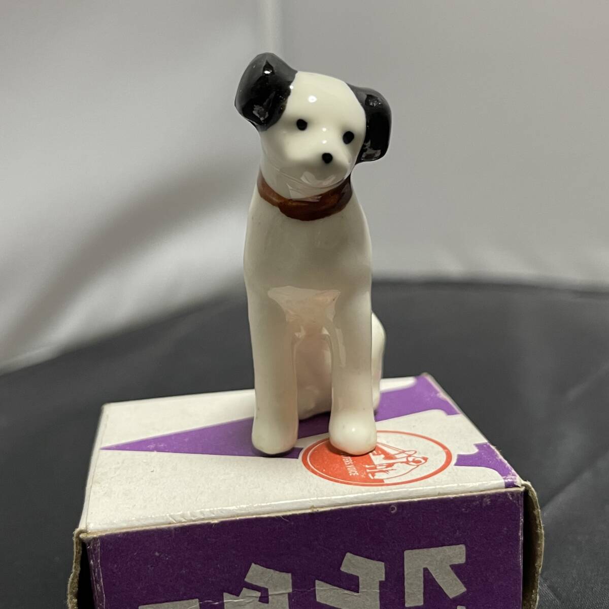 ビクター ニッパー 8号 犬 陶器製 非売品 昭和 レトロ 清水屋 京都の画像4