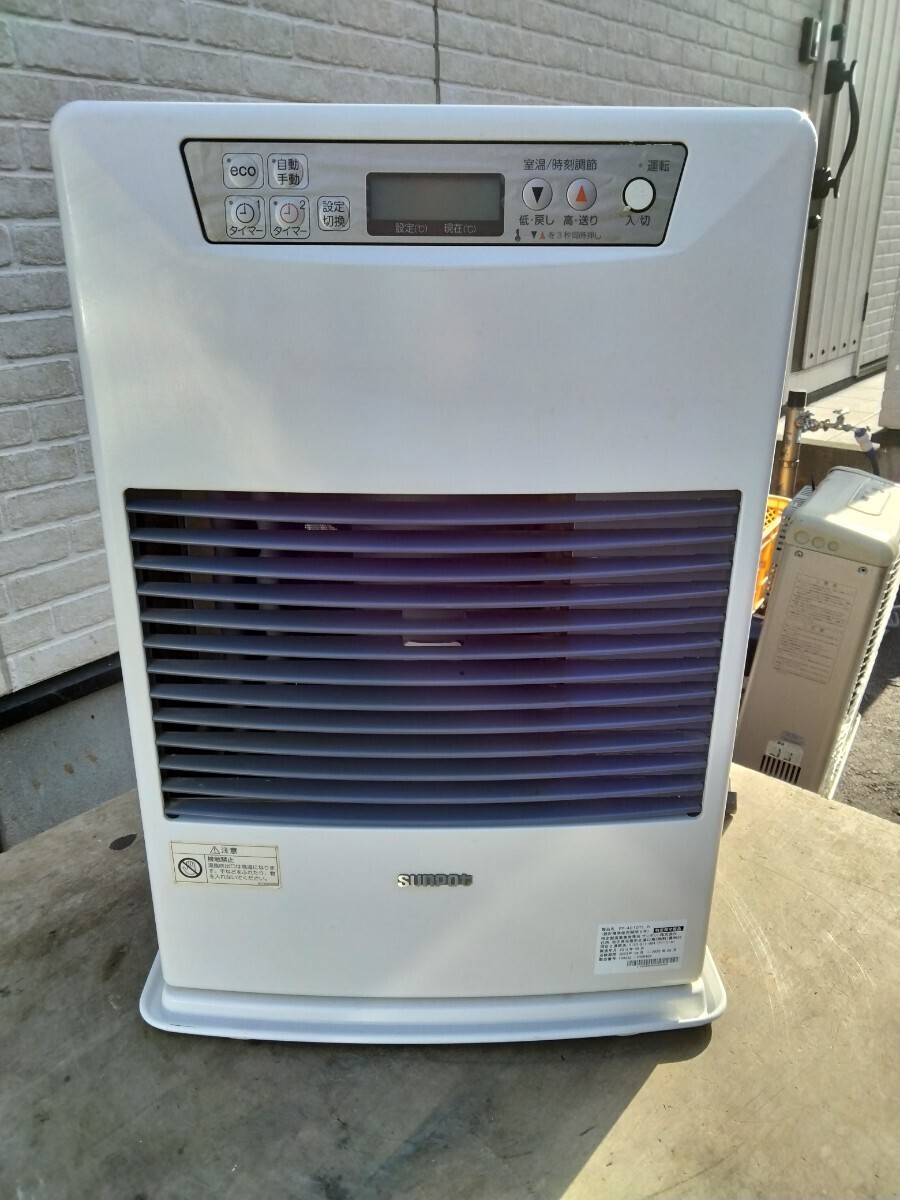 6460円 札幌発! サンポットFF温風石油ストーブ! 品番「FF 6460円 札幌発! サンポットFF温風石油ストーブ! 品番「FF
