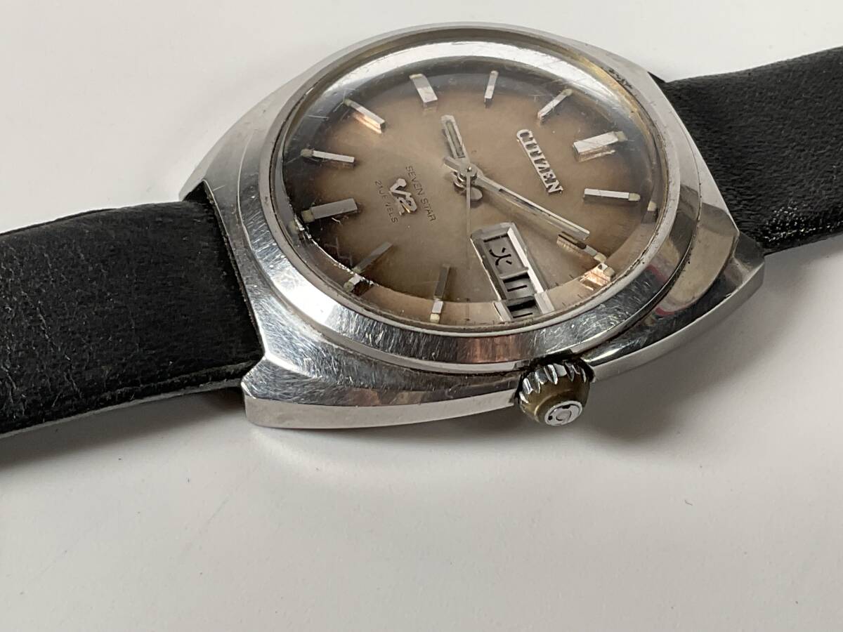 シチズン 腕時計 CITIZEN SEVEN STARV2 ・auto Dater 17sm 2点 の画像4