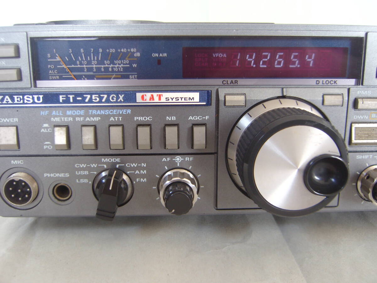 Yahoo!オークション - YAESU FT-757 GX 八重洲 オールモード Yahoo!オークション - YAESU FT-757 GX 八重洲 オールモード