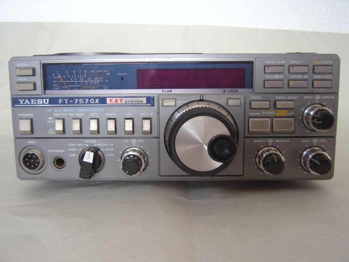 Yahoo!オークション - YAESU FT-757 GX 八重洲 オールモード Yahoo!オークション - YAESU FT-757 GX 八重洲 オールモード