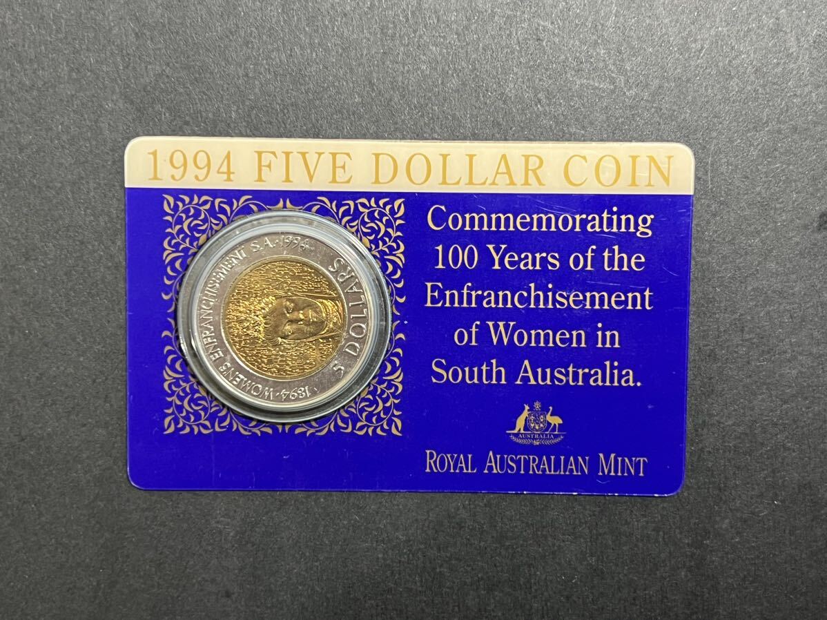 ◯ Australia オーストラリア コイン 5 FIVE DOLLAR COIN ロイヤル オーストラリア ミント 保管品 ◯_画像1