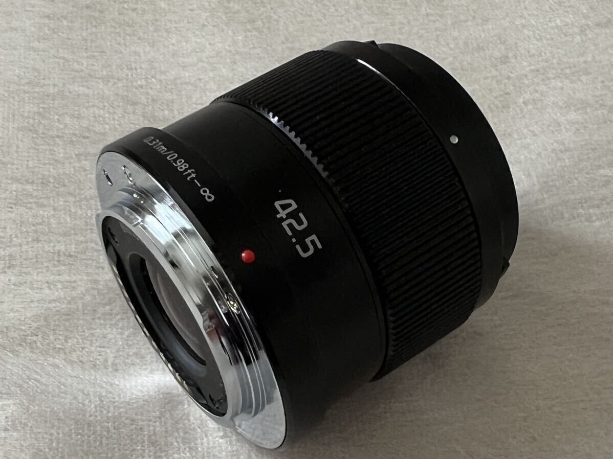 ◯ Panasonic パナソニック LUMIX ルミックス レンズ 42.5mm F1.7 ASPH H-HS043 現状品 ◯の画像5