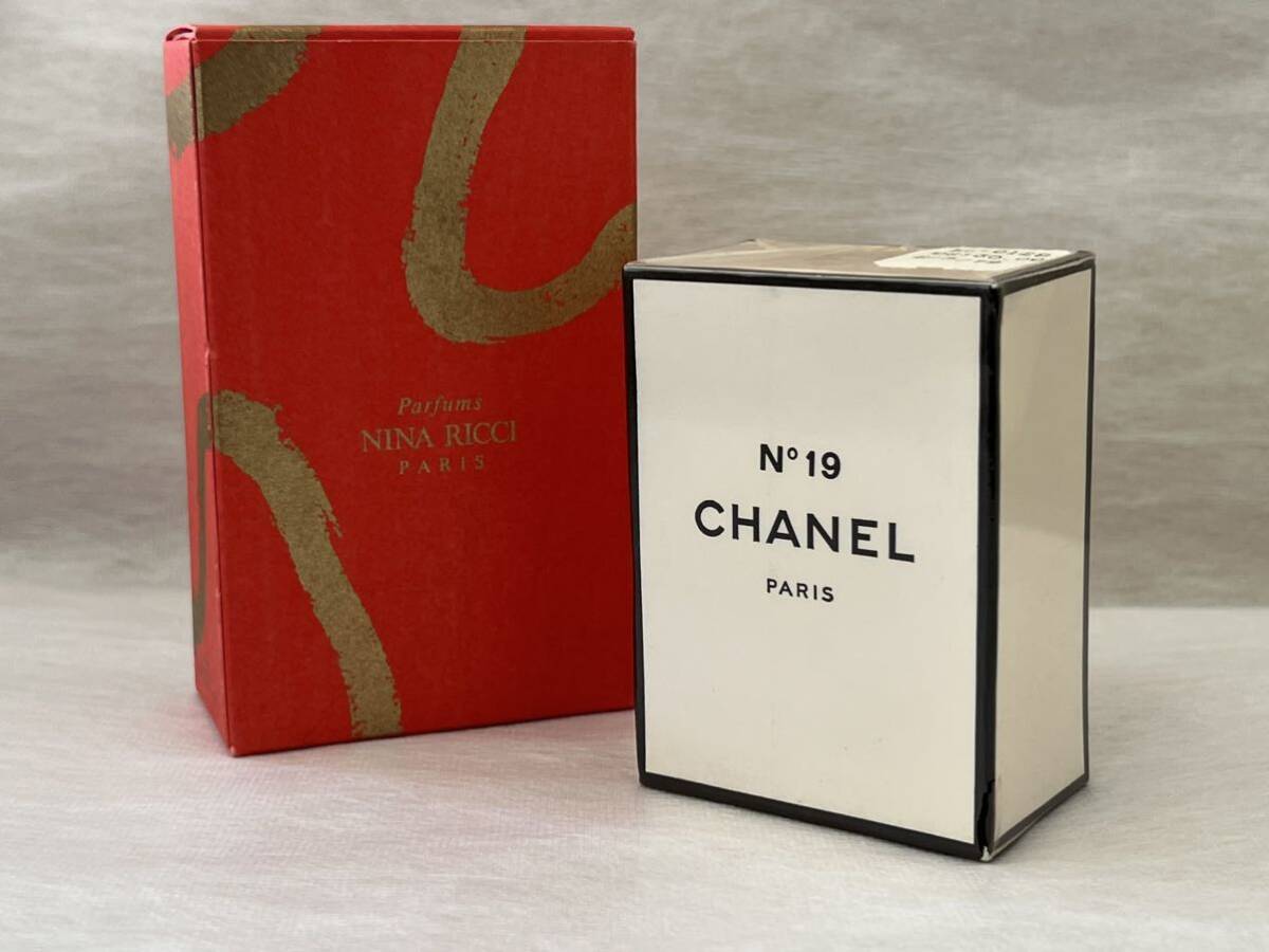 ◯ ブランド香水2点まとめ ◯ CHANEL シャネル NO°19 NINA RICCI ニナリッチ ◯の画像1