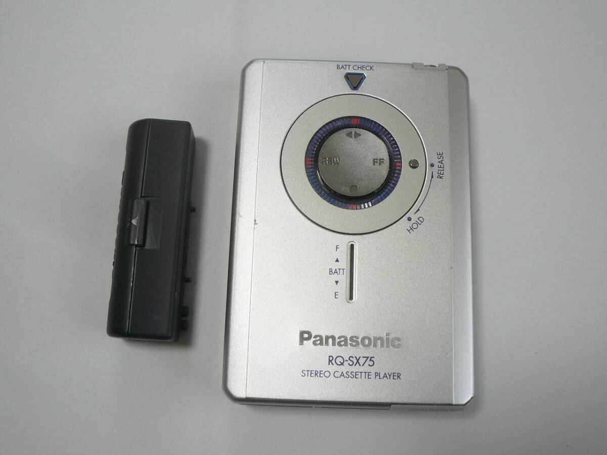 Panasonic 　RQ-SX75　カセットプレーヤー ★通電ジャンク
