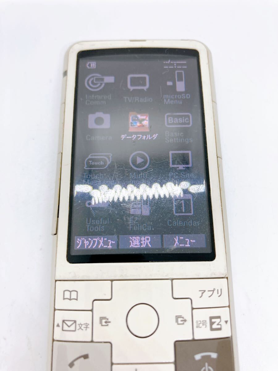 au INFOBAR2 W55SA インフォバー2 iida 携帯電話 ガラケー c26c76cy78_画像2