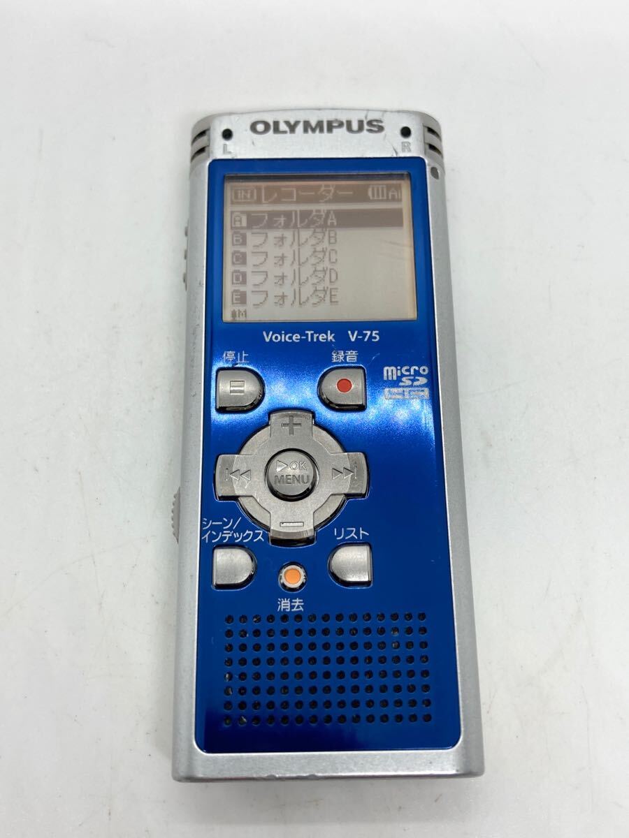 OLYMPUS オリンパス V-75 Voice-Trek ICレコーダー ボイスレコーダー a5d5cy15