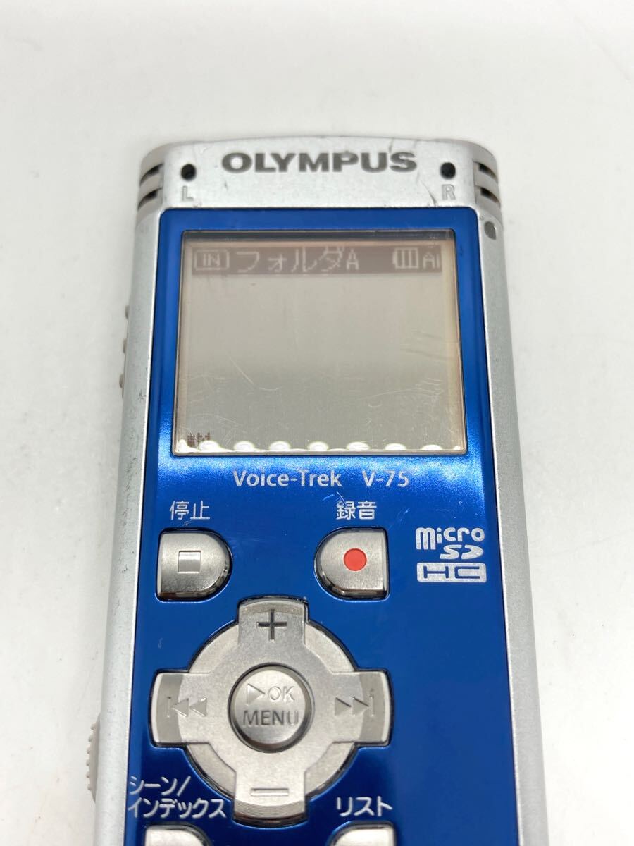OLYMPUS オリンパス V-75 Voice-Trek ICレコーダー ボイスレコーダー a5d5cy15