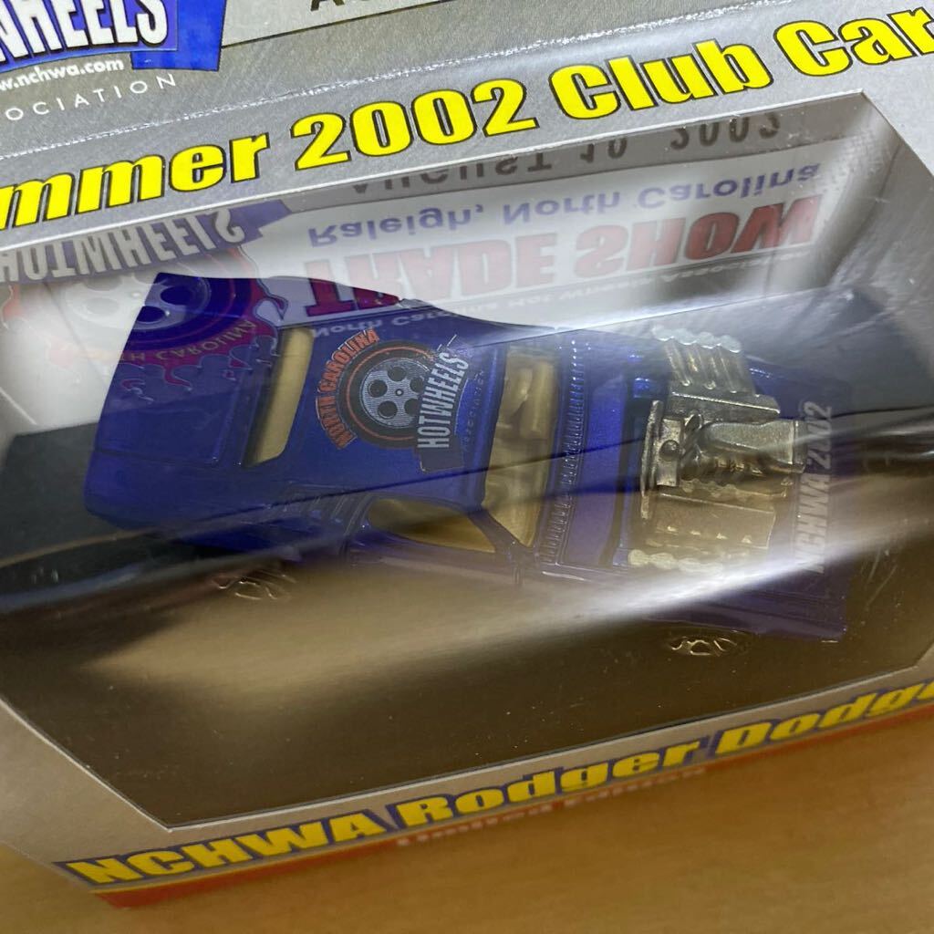 ウルトラレア ホットウィール Hot Wheels North Carolina Trade Show 限定 2002 Club Car NCHWA Rodger Dodgerの画像3