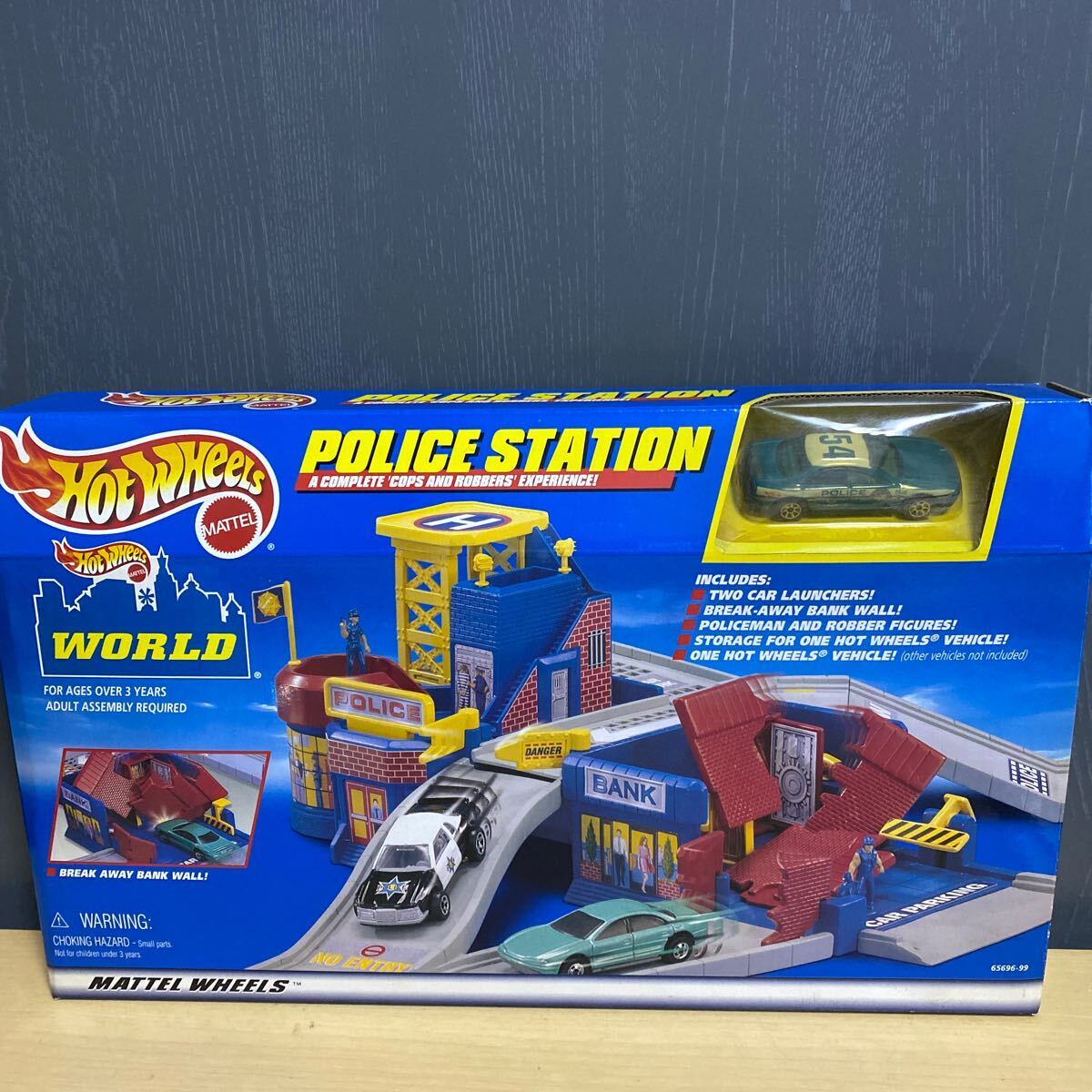 ホットウィール Hot Wheels Police Station Playset_画像1